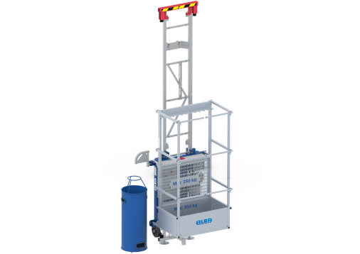 Montacargas para andamio tubular - MC 250: MC 250 jaula andamio 37