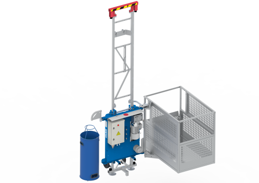 Montacargas para andamio tubular - MC 250: MC 250 accesible 35